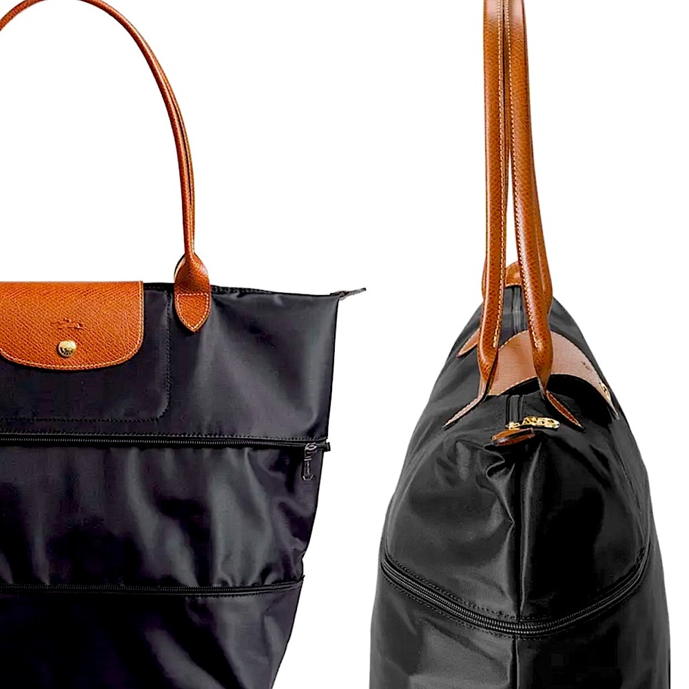 black and brown Longchamp handbag! BRAND NEW